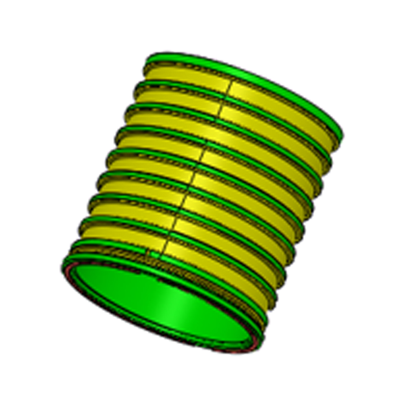 Vodeni omotač za hlađenje od tlačnog lijevanja od aluminijske legure Vodeni omotač za hlađenje od tlačnog lijevanja od aluminijske legure